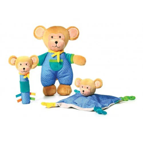 Jucarie moale BabyOno Monkey Eric, 30 cm foto