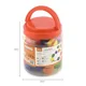 Margele de sortat Viga Toys in cutie din plastic, 30 buc. foto