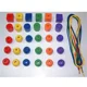 Margele de sortat Viga Toys in cutie din plastic, 30 buc. foto