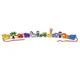 Jucarie educativa cu siret din lemn Viga Toys Zoo foto