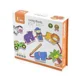 Jucarie educativa cu siret din lemn Viga Toys Zoo foto