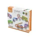Jucarie educativa cu siret din lemn Viga Toys Transport auto