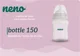 Biberon anticolic Neno cu tetina din silicon, 150 ml foto