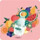 Dispozitiv pentru hranirea bebelusilor Neno Frutta foto