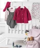 Carter's Set 3 piese Salopeta, bluza si ciorapei foto
