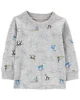Carter's Set 2 piese Bluza si salopeta Lup foto