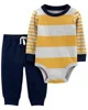 Carter's Set 2 piese Body si pantaloni cu dungi