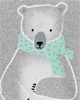 Carter's Set 2 piese Pijama bumbac si fleece Urs Polar foto