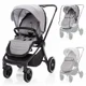 Carucior 2 in 1 ZOPA Move Silver Grey/Black foto