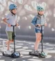 Cамокат cкладной Scoot & Ride HighwayKick K5 Led Steel foto