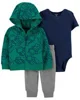 Carter's Set 3 piese Hanorac, body si pantaloni Constructii foto