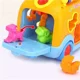 Pазвивающая игрушка-сортер Hola Toys Веселый автобус со звуковыми и световыми эффектами