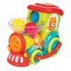 Музыкальная игрушка Hola Toys Локомотив с шариками, звуками и огнями