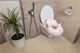 Анатомическая накладка на унитаз ZOPA Coach Blush Pink