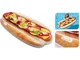 Pluta gonflabila Intex Hot Dog cu manere, 173x76x20 cm foto