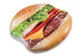 Pluta gonflabil Intex Hamburger, 135x127x23 cm foto