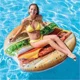 Pluta gonflabil Intex Hamburger, 135x127x23 cm foto