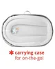 Cosulet pentru bebelusi Skip Hop Baby Nest Grey White foto