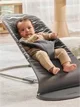 Кресло-шезлонг BabyBjorn Bliss Anthracite/Landscape, хлопок