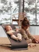 Кресло-шезлонг BabyBjorn Bliss Anthracite/Landscape, хлопок