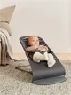 Кресло-шезлонг BabyBjorn Bliss Anthracite/Landscape, хлопок