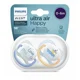 Suzete ortodontice din silicon Philips AVENT Ultra Soft Boy (0-6 luni), 2 buc. foto