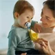 Suzete ortodontice din silicon Philips AVENT Ultra Soft Boy (0-6 luni), 2 buc. foto