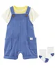 Carter's Set 3 piese Tricou, salopeta si sosete foto