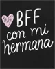 Carter's Body negru BFF foto