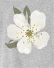 Carter's Tricou cu floare de primavara foto