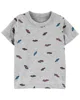 Carter's Set 2 piese Tricou si salopeta Masini foto