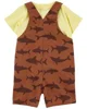 Carter's Set 2 piese Tricou si salopeta Rechin foto