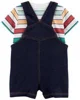 Carter's Set 2 piese Tricou si salopeta denim foto