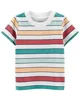 Carter's Set 2 piese Tricou si salopeta denim foto