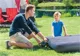 Насос электрический аккумуляторный Intex Quick-Fill (220-240V), 3 насадки