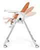 Scaun de masa Peg Perego Prima Pappa Follow Me Wonder Orange