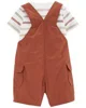 Carter's Set 2 piese Tricou si salopeta foto
