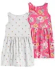 Carter's Set 2 rochite Flori foto