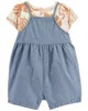 Carter's Set 2 piese Tricou si salopeta Tropical foto