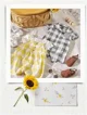Carter's Set 2 piese Tricou si salopeta in carouri foto