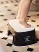 Стульчик-подставка BabyBjorn Step Stool Deep Black/White foto