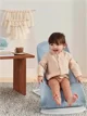Balansoar BabyBjorn Balance Soft Sky Blue/White, Mesh