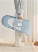 Balansoar BabyBjorn Balance Soft Sky Blue/White, Mesh