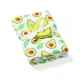 Одеяла для пеленания из бамбукового муслина BabyOno + погремушка Авокадо, 120x120 cм