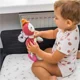 Бамбукoвaя простынь с резинкой BabyOno Перьинки для детской кроватки , 120x60 см foto