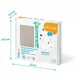 Set de cearsafuri din fibra de bambus BabyOno cu banda elastica (40x75 cm), 2 buc.