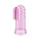 Periuta de dinti din silicon pentru gingii in cutie Babyono Roz foto