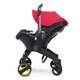 Scaun auto si carucior Doona Flame Red foto
