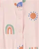 Carter's Pijama cu capse Curcubeu