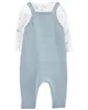 Carter's Set 2 piese Bluza si salopeta tricotata foto